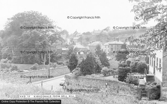 Photo of Kirkoswald, From Bell Hill c.1955