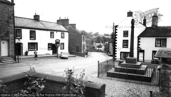 Photo of Kirkoswald, The Village And Memorial Cross c.1965