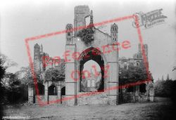 Kirkstall Abbey, East 1888, Kirkstall