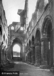 Kirkstall Abbey, Nave East 1891, Kirkstall