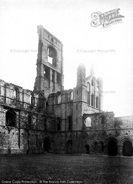 Photo of Kirkstall Abbey, South 1891
