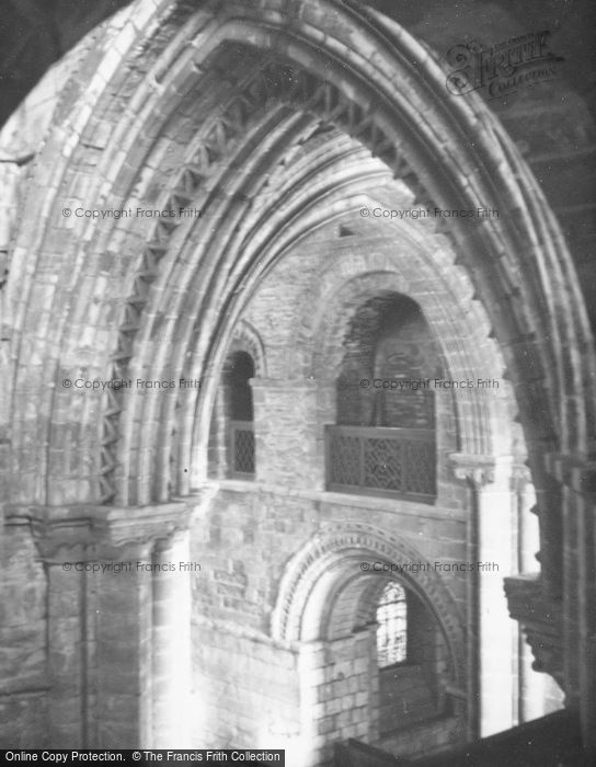 Photo of Kirkwall, St Magnus Cathedral, View From South Triforim 1960