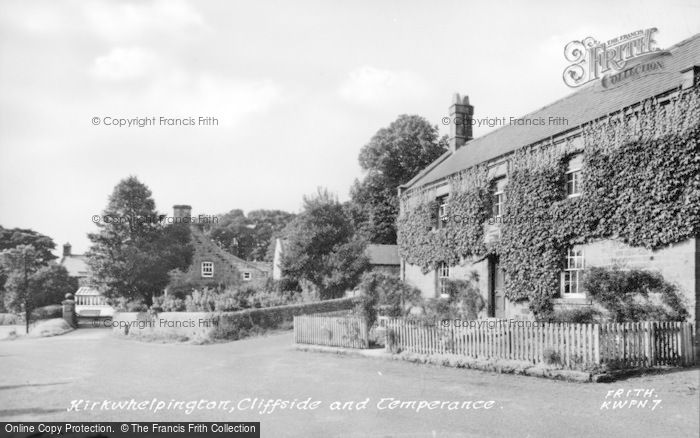 Photo of Kirkwhelpington, Cliffside And Temperance c.1955