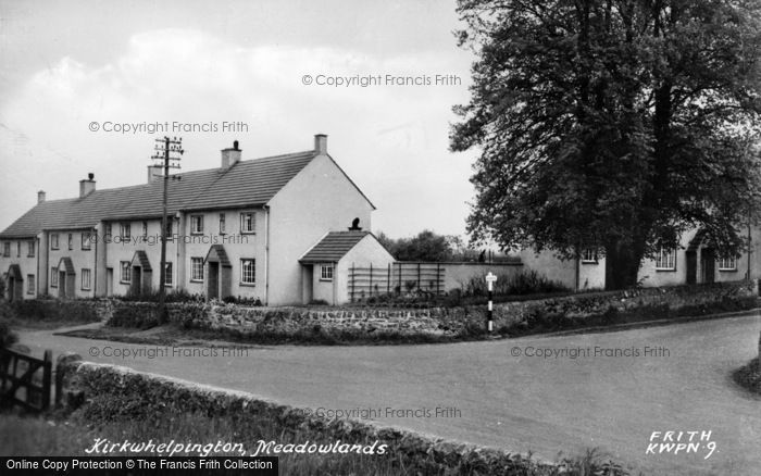 Photo of Kirkwhelpington, Meadowlands c.1955