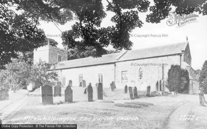 Photo of Kirkwhelpington, The Parish Church c.1955