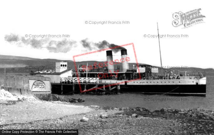 Photo of Kirn, A Steamer At The Pier c.1955