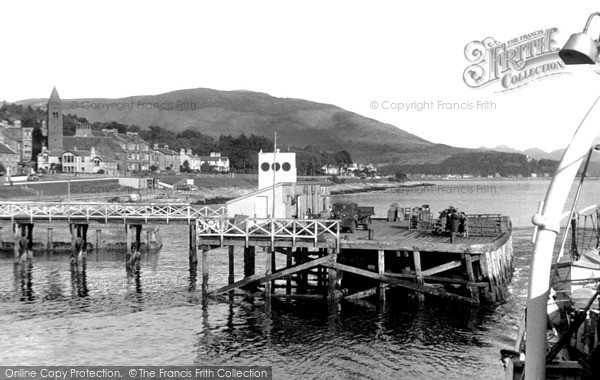 Photo of Kirn, Leaving The Pier For Dunoon c.1955