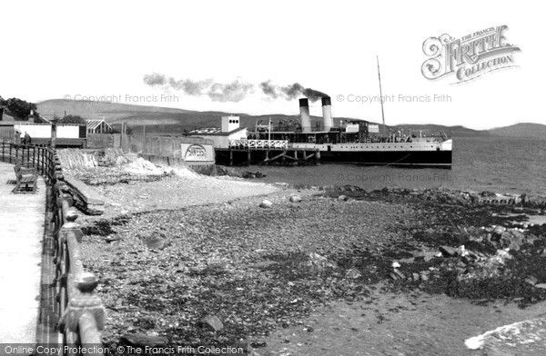 Photo of Kirn, Steamer At The Pier c.1955
