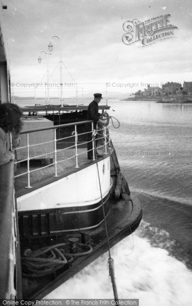 Photo of Kirn, The Boat Leaving c.1955