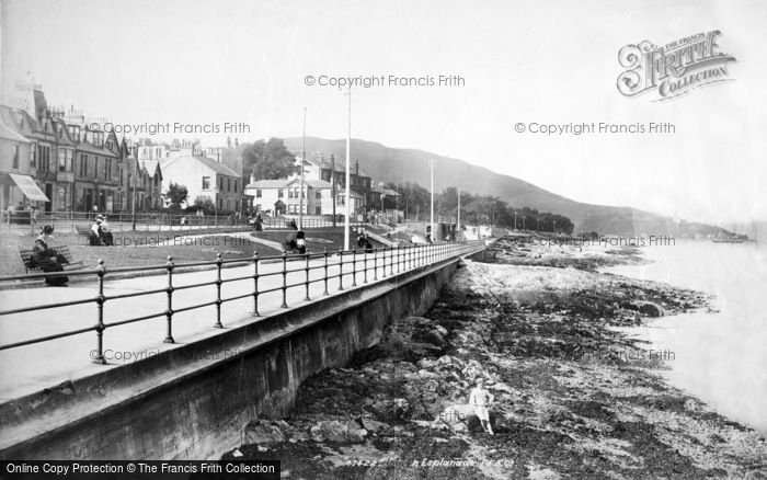 Photo of Kirn, The Esplanade 1901