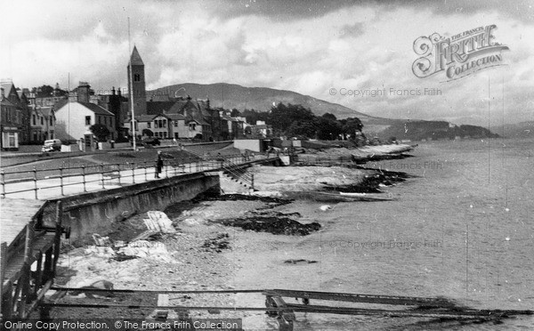 Photo of Kirn, The Promenade From The Pier c.1955