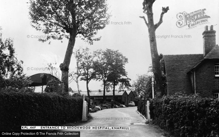 Photo of Knaphill, Entrance To Brookwood Hospital c.1965