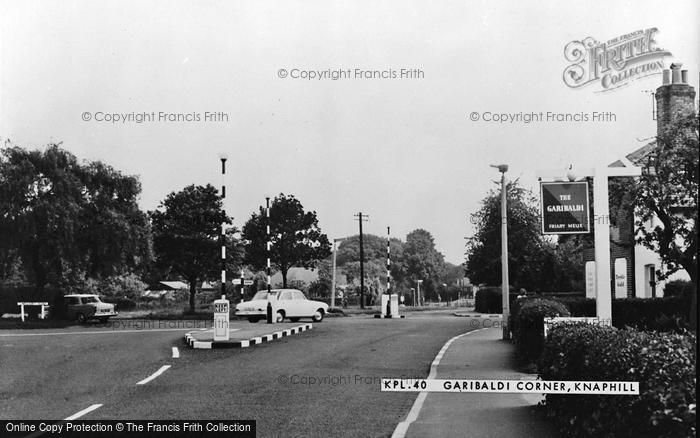Photo of Knaphill, Garibaldi Corner c.1965