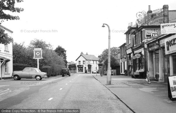 Photo of Knaphill, High Street c.1955