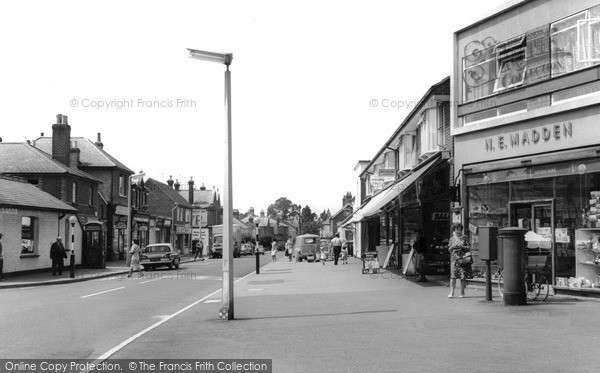 Photo of Knaphill, High Street c.1965