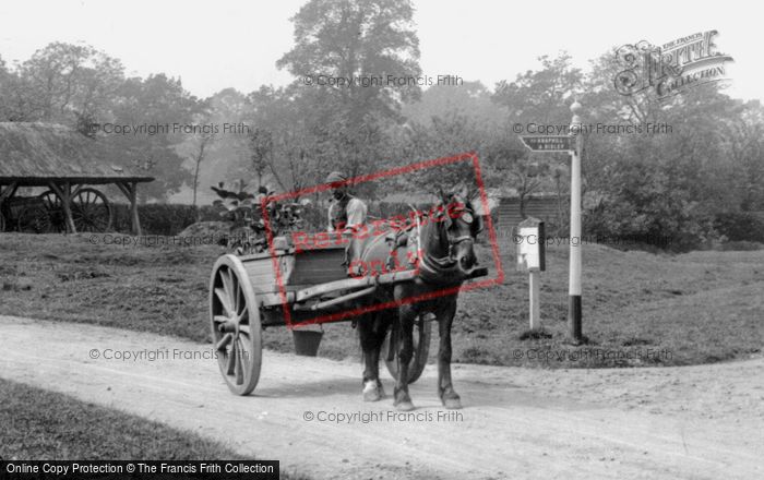 Photo of Knaphill, Horse And Cart 1911