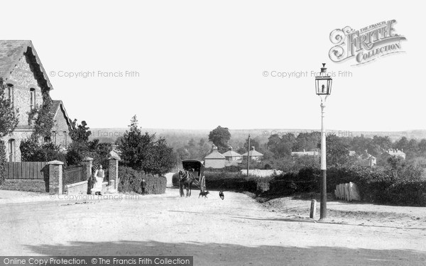 Photo of Knaphill, View From Anchor Hill c.1886