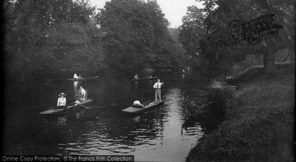 Photo of Knaresborough, Boating On The River Nidd 1921