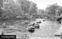 Boating On The River Nidd c.1960, Knaresborough