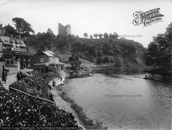 Photo of Knaresborough, Castle Hill And River Nidd 1924