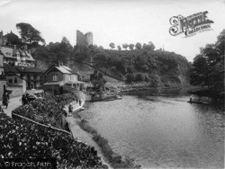 Castle Hill And River Nidd 1924, Knaresborough