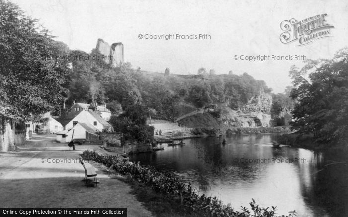 Photo of Knaresborough, Castle Hill And The River Nidd c.1900