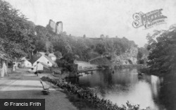 Castle Hill And The River Nidd c.1900, Knaresborough