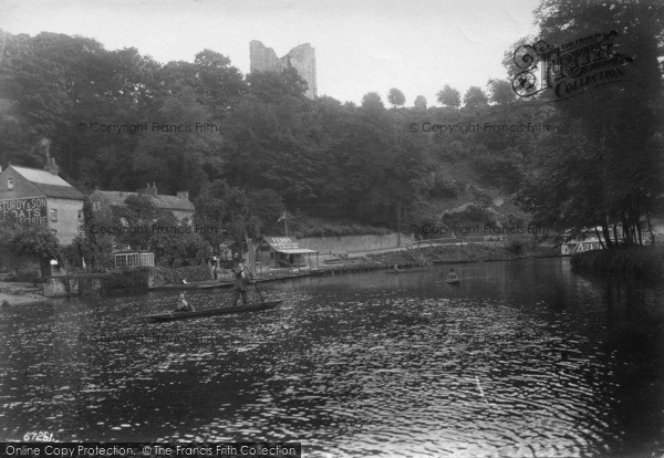 Photo of Knaresborough, Castle Hill From The Ferry 1914