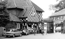 Entrance And Shop, The Dropping Well c.1965, Knaresborough