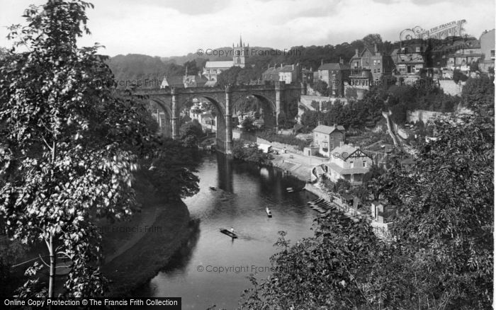 Photo of Knaresborough, From Castle Hill 1921