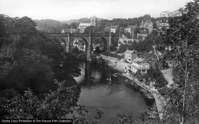 Photo of Knaresborough, From Castle Hill 1921