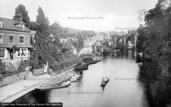 Photo of Knaresborough, From High Bridge 1921