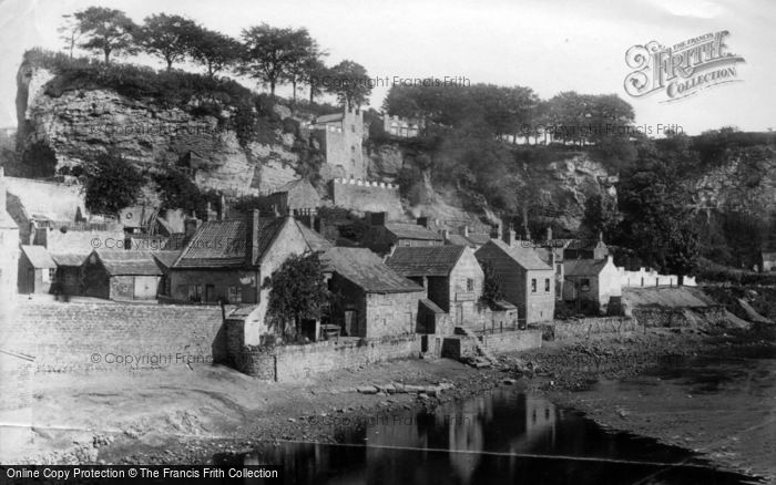 Photo of Knaresborough, From Low Bridge 1892