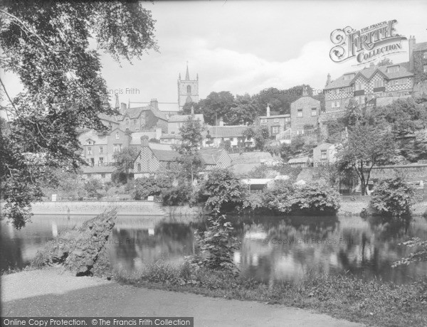 Photo of Knaresborough, From The River Nidd 1924