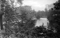 Grimbald Crag On The River Nidd 1914, Knaresborough