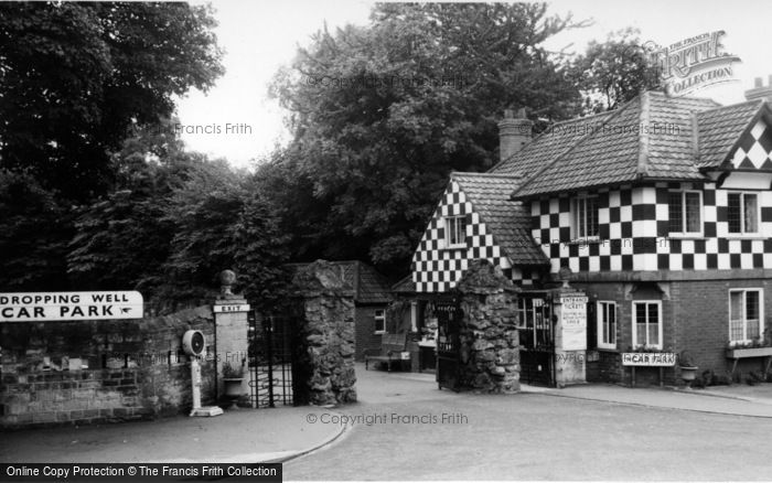 Photo of Knaresborough, Lodge Gates, Dropping Well Entrance c.1965