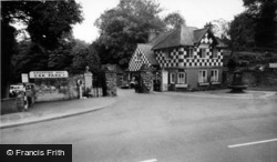 Lodge Gates, Dropping Well Entrance c.1965, Knaresborough