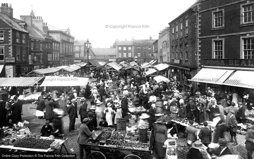 Knaresborough, Market Day 1921