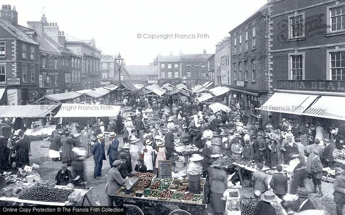 Photo of Knaresborough, Market Day 1921