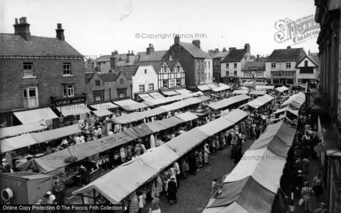 Photo of Knaresborough, Market Place c.1965