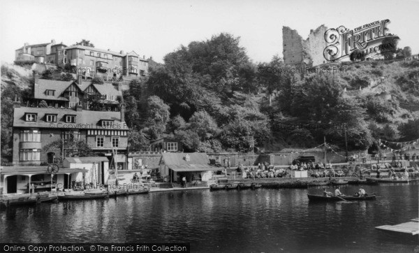 Photo of Knaresborough, River Nidd And The Castle c.1965