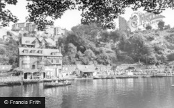 River Nidd And The Castle c.1965, Knaresborough