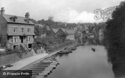 River Nidd And The Town 1911, Knaresborough