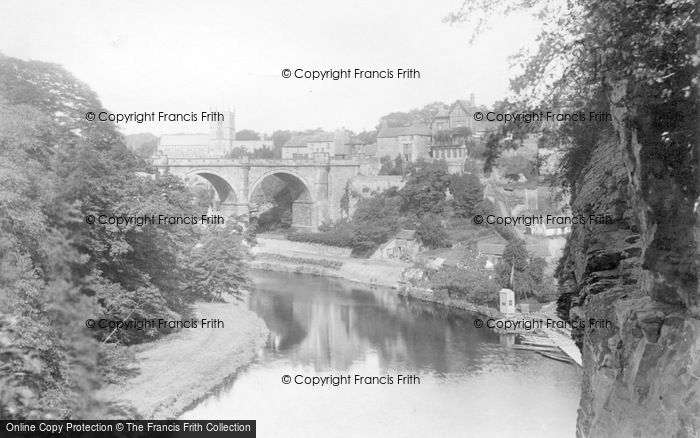 Photo of Knaresborough, River Nidd And The Viaduct 1892