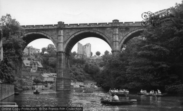 Photo of Knaresborough, River Nidd And The Viaduct c.1965