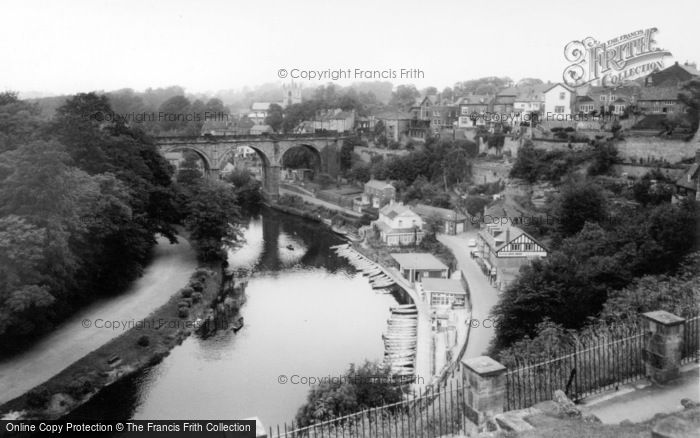Photo of Knaresborough, River Nidd And The Viaduct c.1965