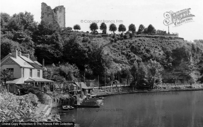 Photo of Knaresborough, River Nidd c.1955