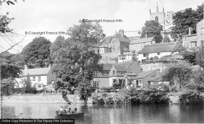 Photo of Knaresborough, River Nidd c.1960