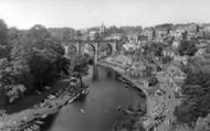 River Nidd From The Castle c.1965, Knaresborough