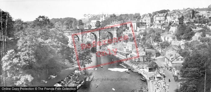 Photo of Knaresborough, River Nidd From The Castle c.1965